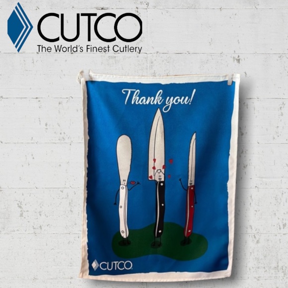 Cutco Thank You Vintage Kitchen Towel - Picture 1 of 10